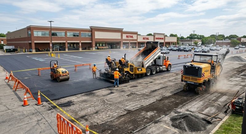 Commercial Asphalt Service in Little Rock, AR