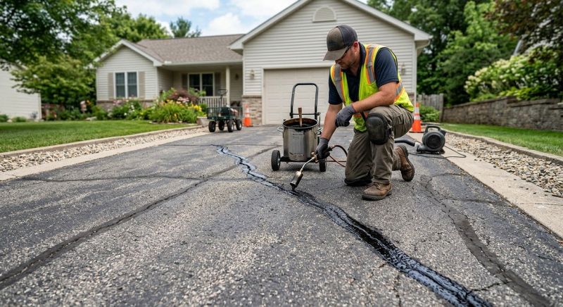 Driveway Blacktop Repair in Orange County, CA