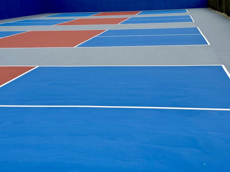 Expertly installed courts reduce tripping hazards and ensure proper drainage